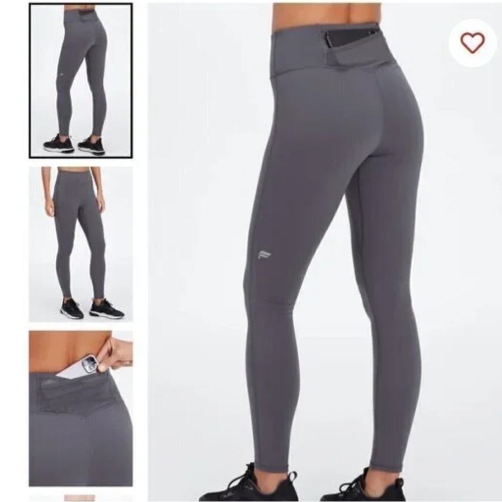 Fabletics Pewter Trinity High Waisted Leggings Size XXL